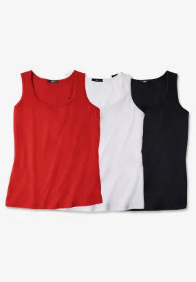 3-pack Sleeveless Tank