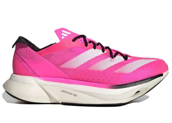 adidas Adizero Adios Pro 3 Lucid Pink Cloud White