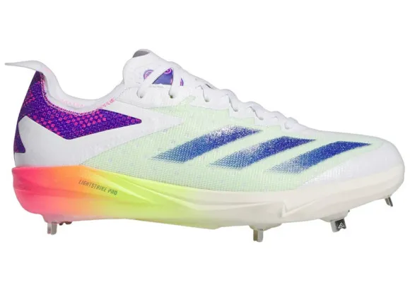 adidas Adizero Electric+ Warp Speed Cloud White Lucid Blue Lucid Pink