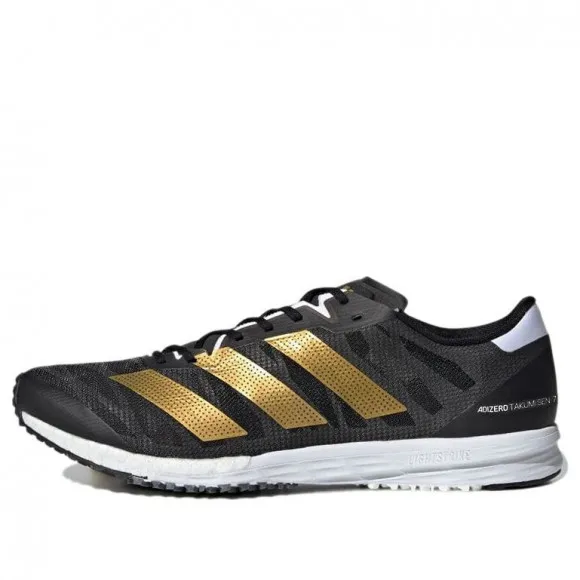 adidas Adizero Takumi Sen 7 'Black Gold'