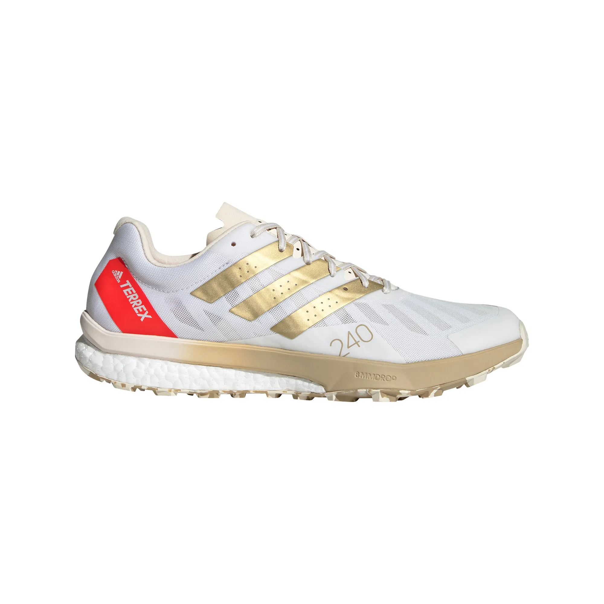 Adidas Men's Terrex Speed Ultra Trail Wonder White/Matte Gold/Crystal White | Buy Adidas Men's Terrex Speed Ultra Trai