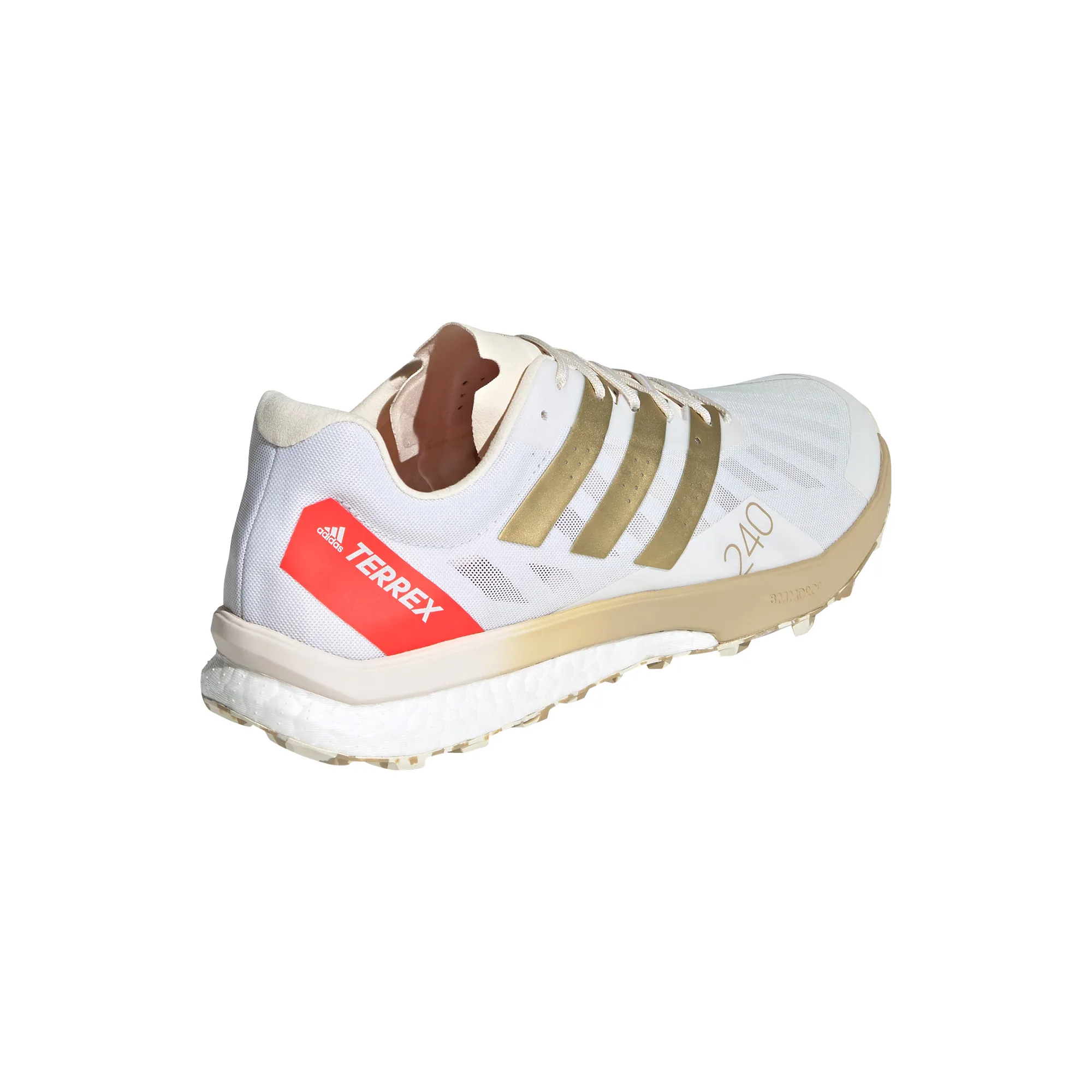 Adidas Men's Terrex Speed Ultra Trail Wonder White/Matte Gold/Crystal White | Buy Adidas Men's Terrex Speed Ultra Trai