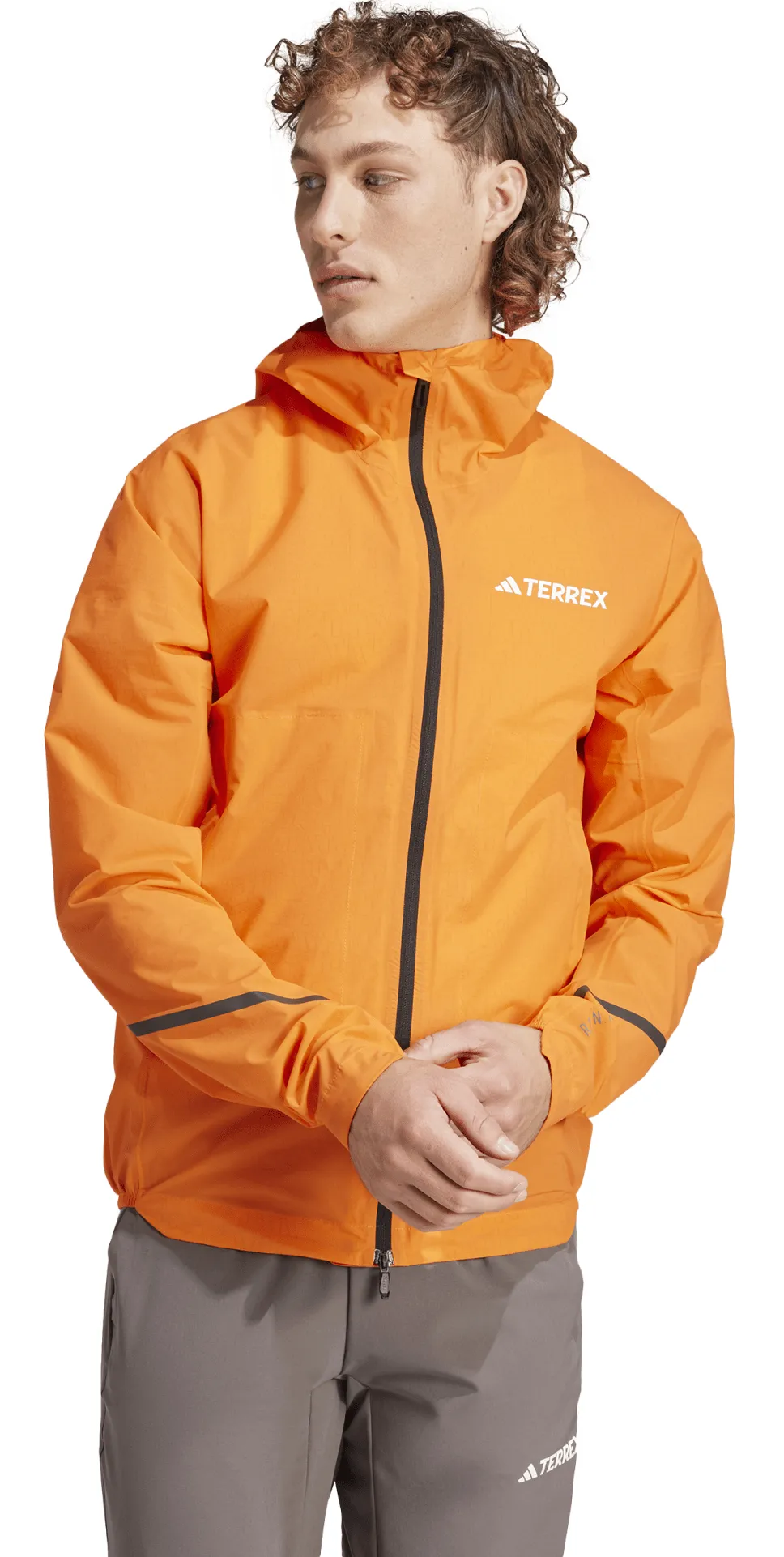 Adidas Men's Terrex Xperior 2.5L Light RAIN.RDY Jacket Semi Impact Orange | Buy Adidas Men's Terrex Xperior 2.5L Light