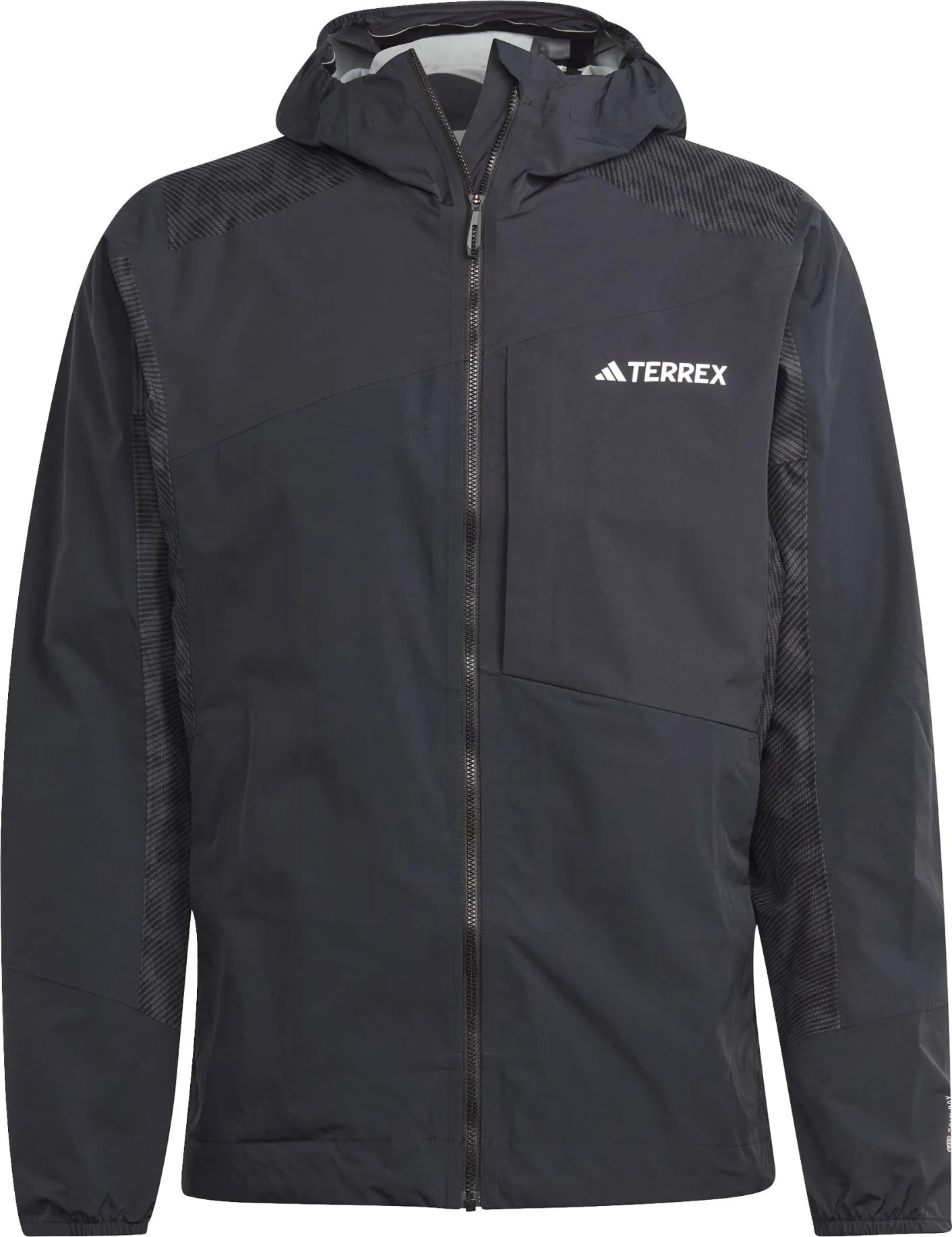 Adidas Men's TERREX Xperior Hybrid Rain Jacket Black | Buy Adidas Men's TERREX Xperior Hybrid Rain Jacket Black here |