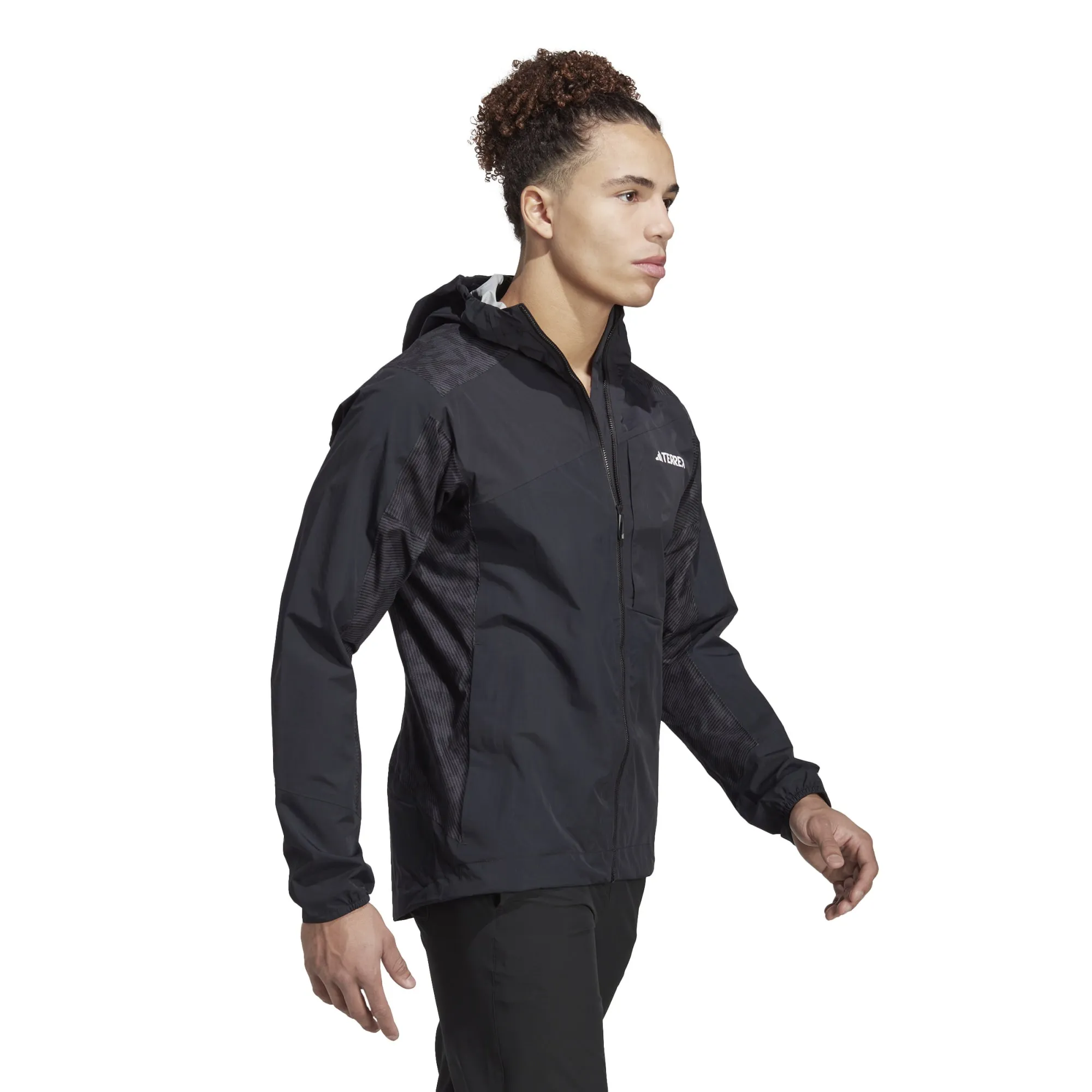 Adidas Men's TERREX Xperior Hybrid Rain Jacket Black | Buy Adidas Men's TERREX Xperior Hybrid Rain Jacket Black here |