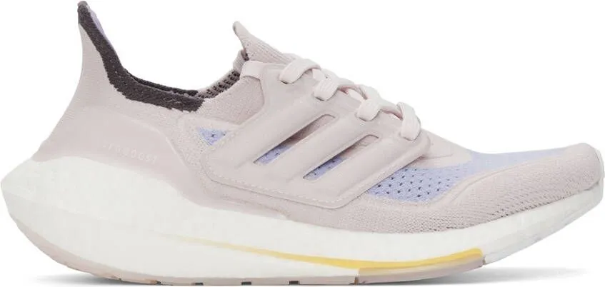 Adidas Originals Pink & Purple Ultraboost 21 Sneakers