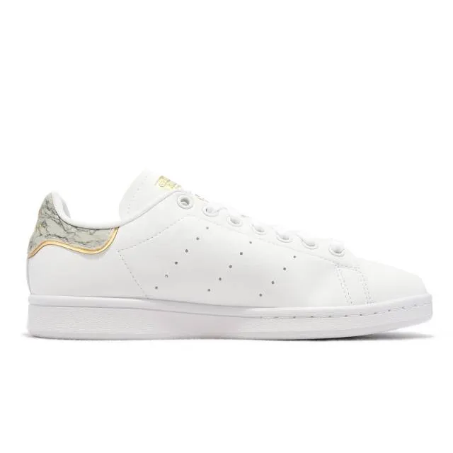 Adidas originals stan smith w white marble gold metallic women casual gw4479