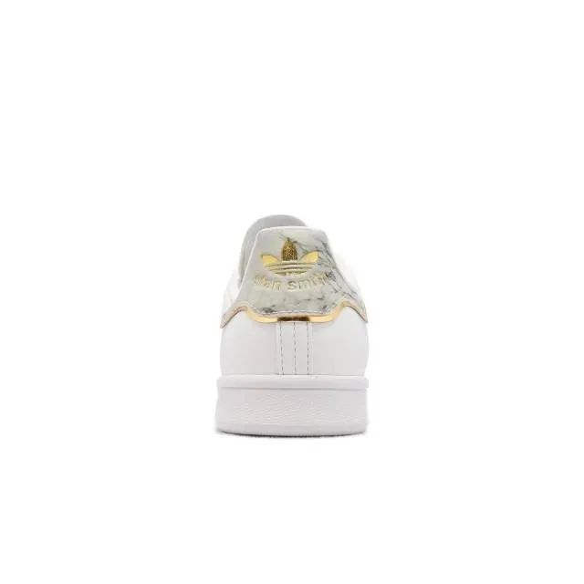 Adidas originals stan smith w white marble gold metallic women casual gw4479