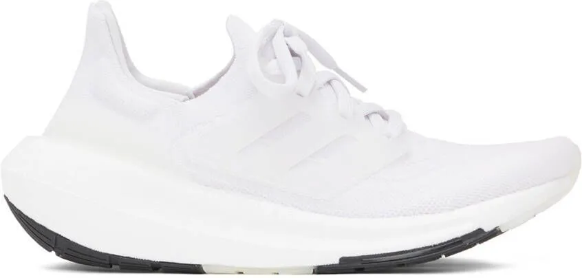 Adidas Originals White Ultraboost Light Sneakers