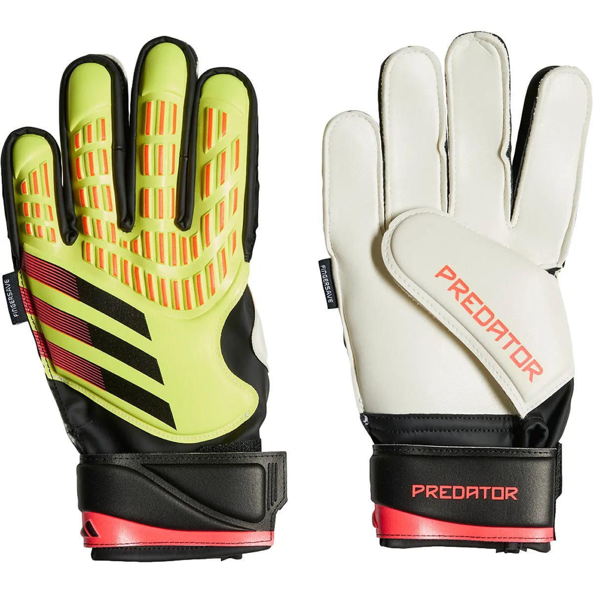 adidas Predator Match Fingersave Youth Soccer Goalkeeper Gloves