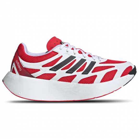 Adidas Running Adidas Adizero Aruku Sneakers in White/Pure Ruby/Black