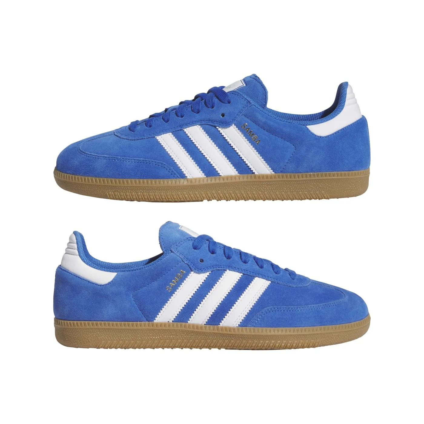 ADIDAS - SAMBA ADV - BLUE BIRD / CLOUD WHITE / GOLD METALLIC