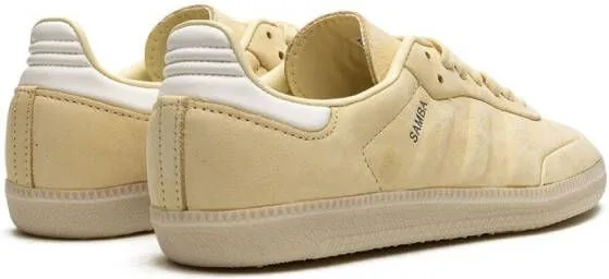 Adidas Samba leather sneakers Yellow