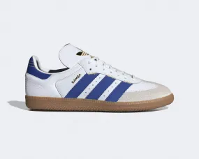 Adidas Samba OG Cloud White Semi Lucid Blue Gold Metallic IF1813