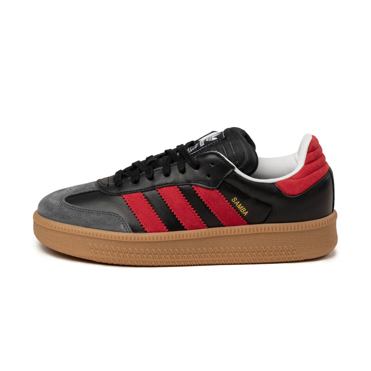 Adidas Samba XLG Core Black / Beta Scarlett / Carbon