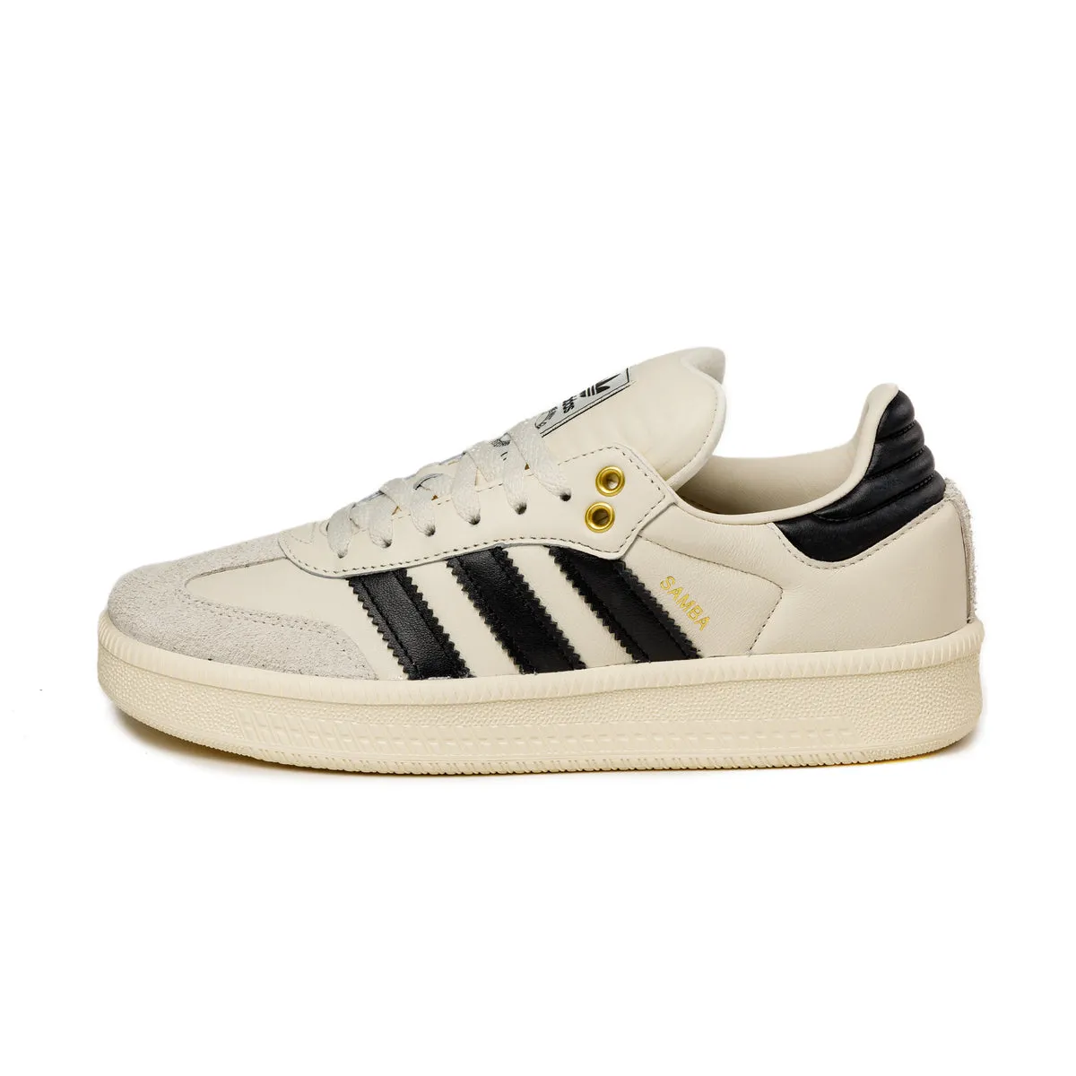 Adidas Samba XLG Cream White / Core Black / Easy Yellow