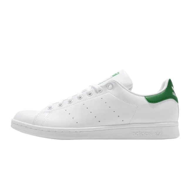 Adidas stan smith cloud white green