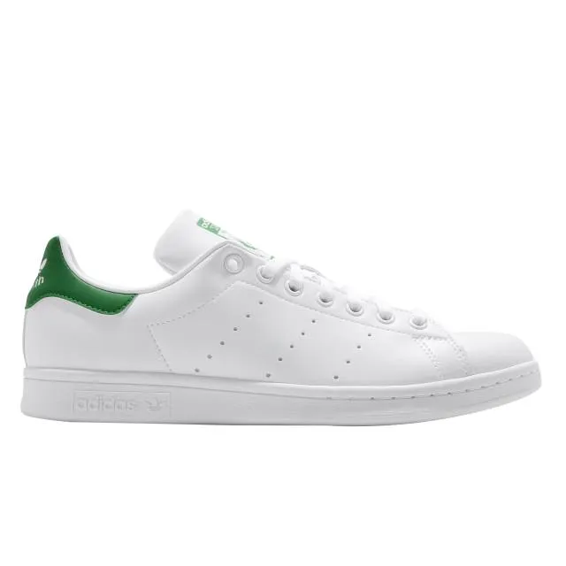 Adidas stan smith cloud white green