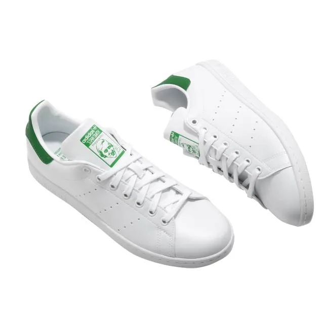 Adidas stan smith cloud white green