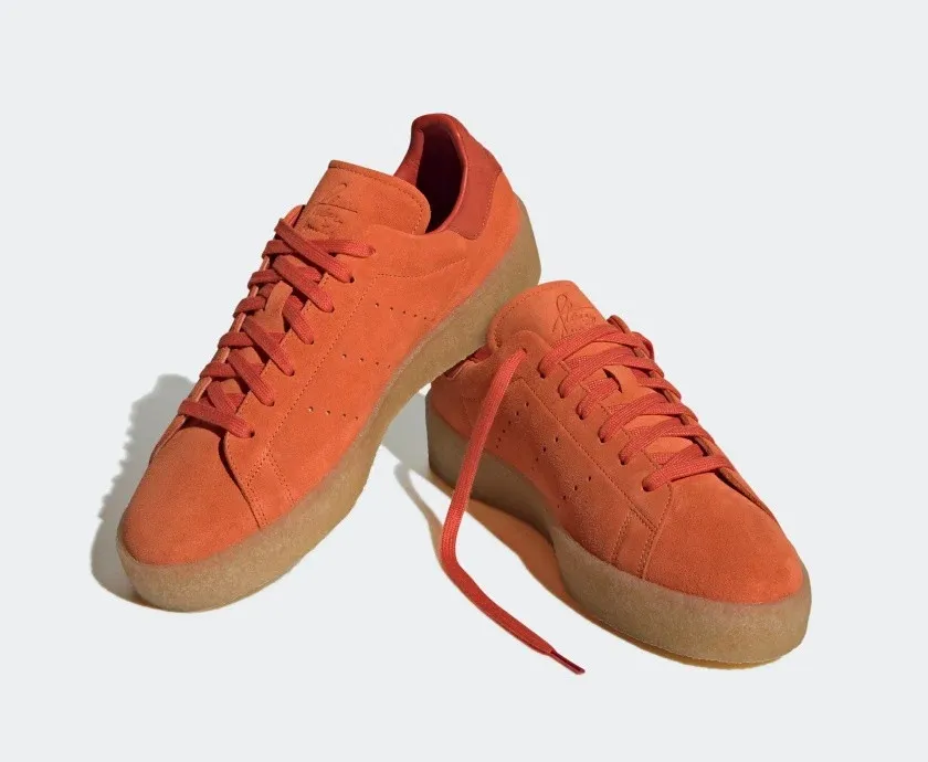 Adidas Stan Smith Crepe Craft Orange Preloved Red Supplier Colour FZ6445