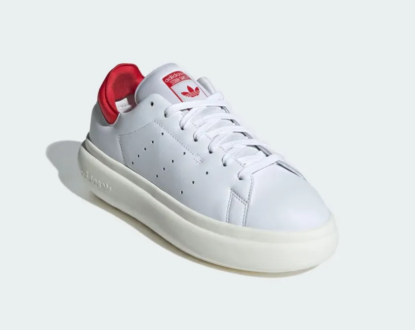 Adidas Stan Smith Platform Cloud White Off White Better Scarlet IE0452