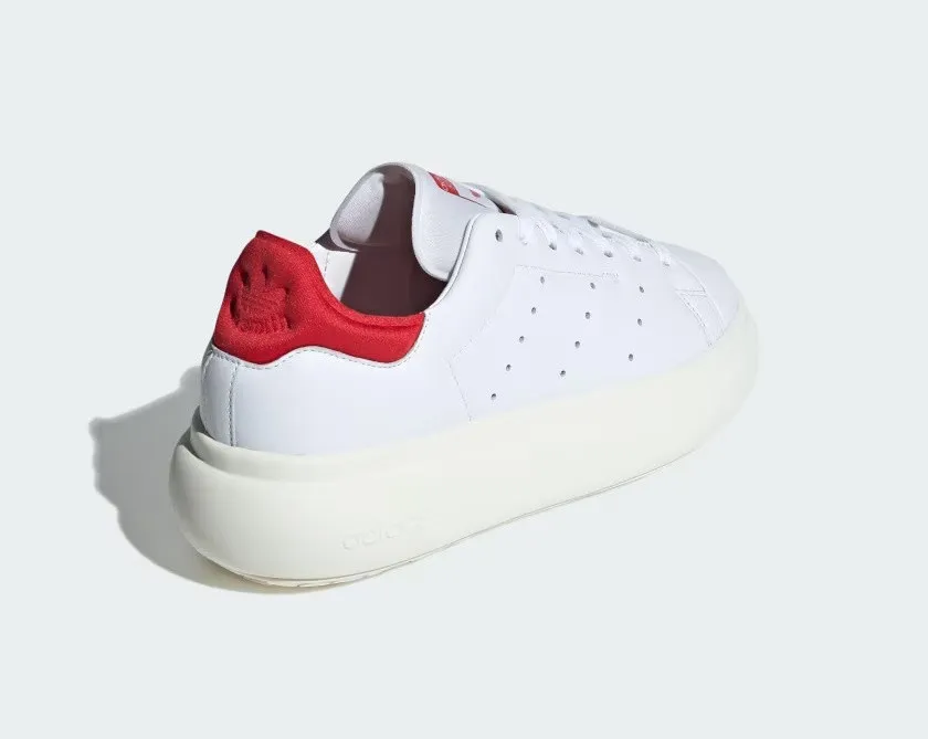 Adidas Stan Smith Platform Cloud White Off White Better Scarlet IE0452