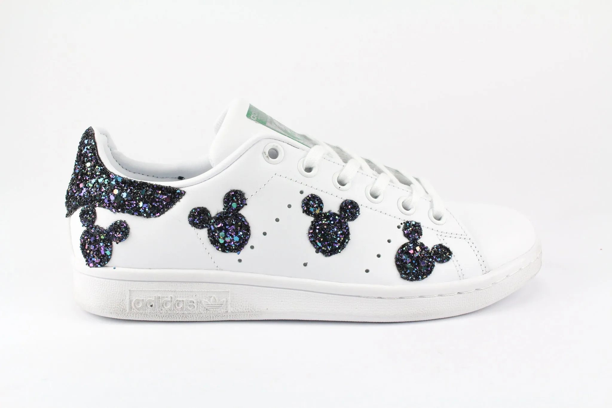 Adidas Stan Smith Topolini Black Iris Glitter