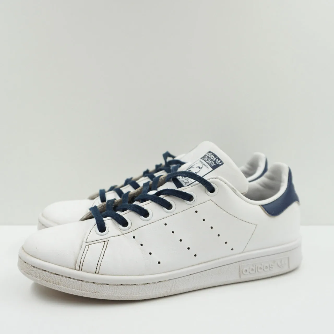 Adidas Stan Smith White Navy End Plastic Waste