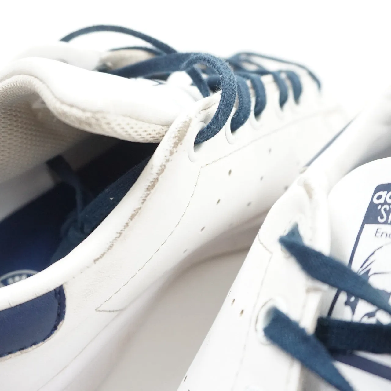 Adidas Stan Smith White Navy End Plastic Waste