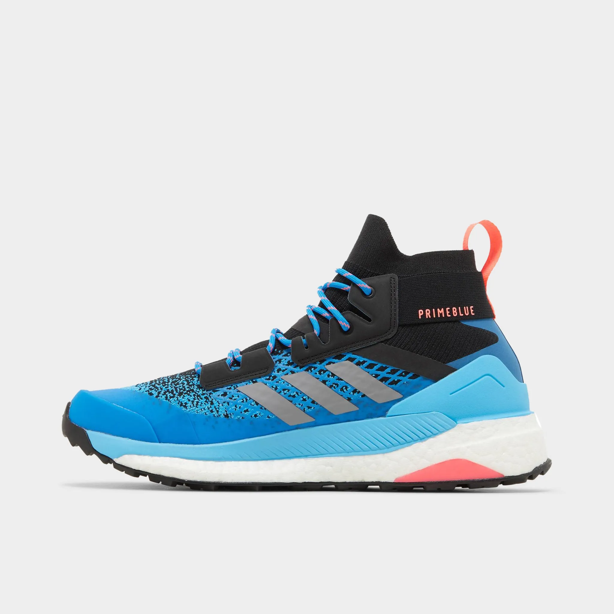 adidas Terrex Free Hiker Primeblue Core Black / Grey Three - Blue Rush