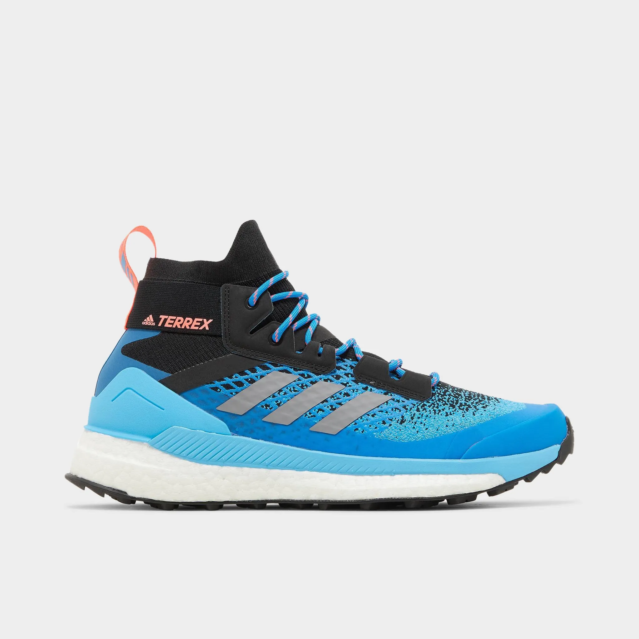 adidas Terrex Free Hiker Primeblue Core Black / Grey Three - Blue Rush