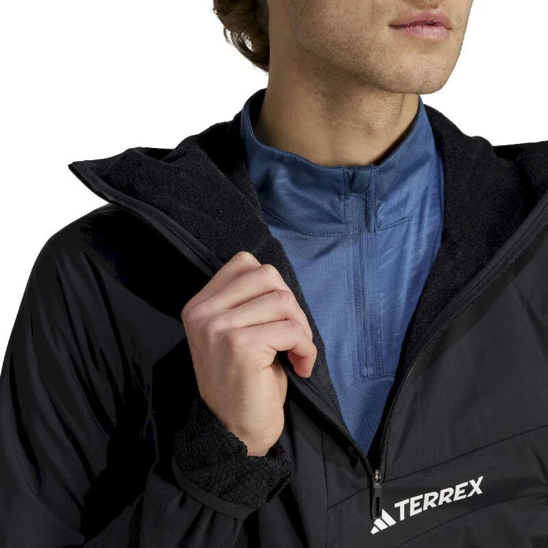 adidas  Terrex Techrock Ultralight HZ Hooded Jacket - Giacca in pile - Uomo