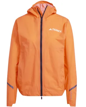 Adidas Women's Terrex Xperior 2.5L Light RAIN.RDY Jacket Semi Impact Orange | Buy Adidas Women's Terrex Xperior 2.5L L