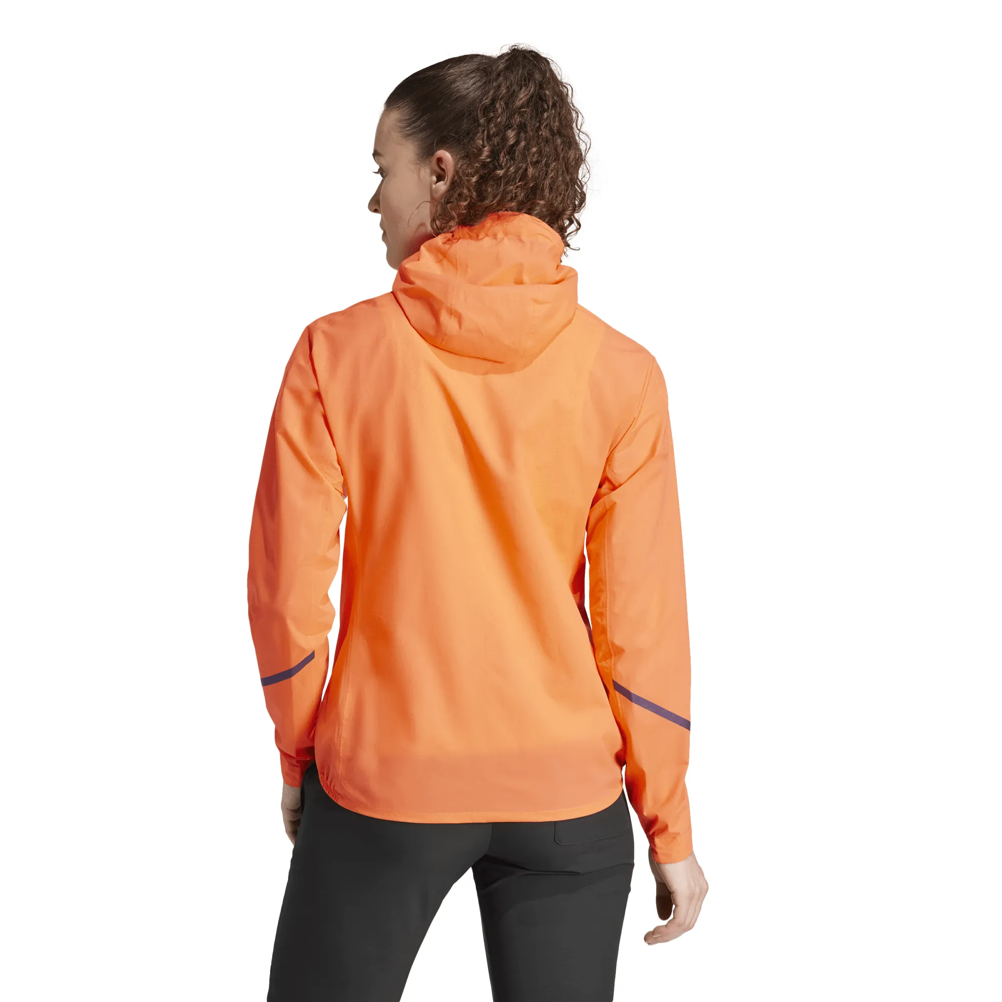 Adidas Women's Terrex Xperior 2.5L Light RAIN.RDY Jacket Semi Impact Orange | Buy Adidas Women's Terrex Xperior 2.5L L