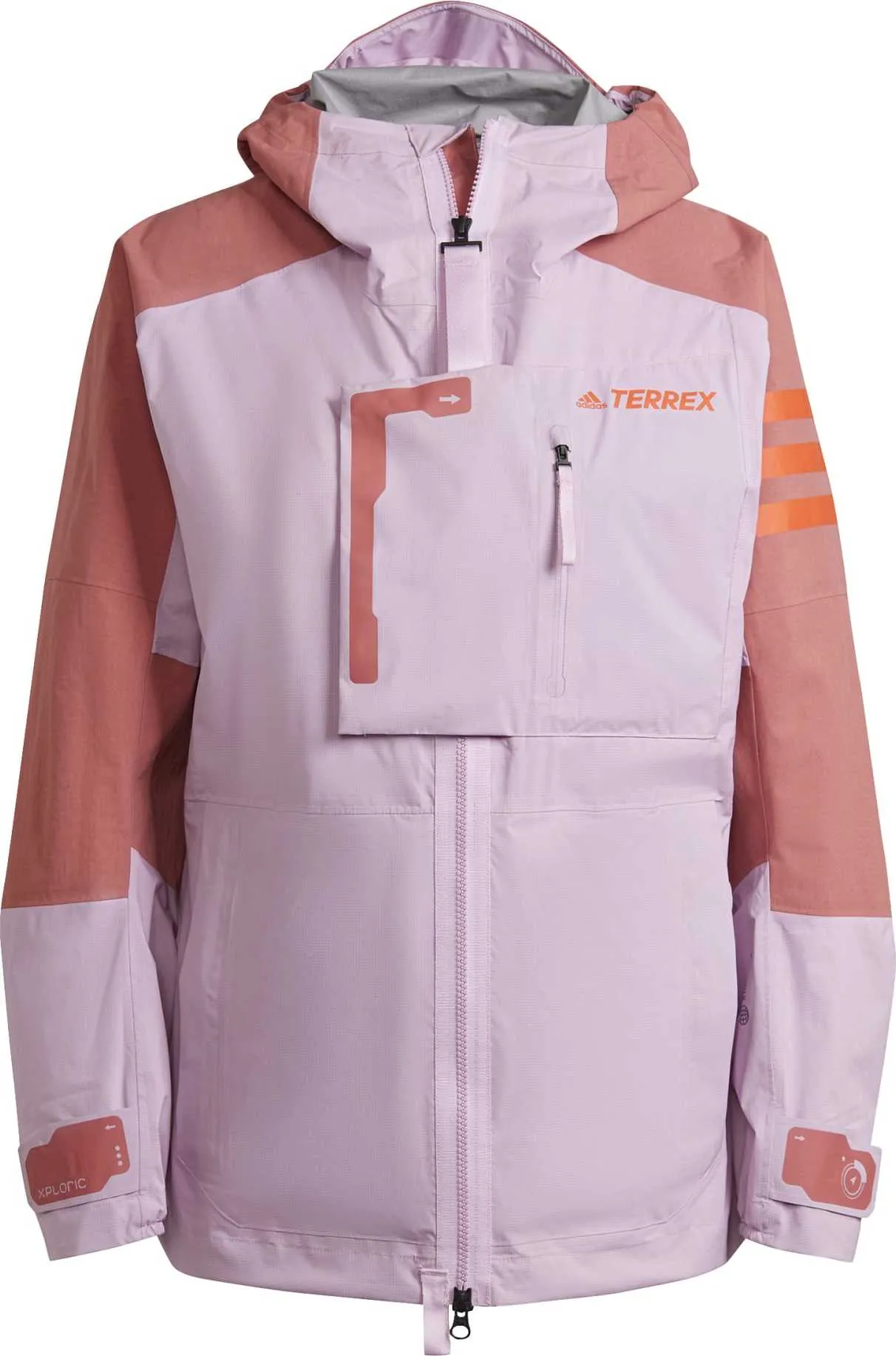 Adidas Women's Terrex Xploric RAIN.RDY Mountain Jacket Blilil/Wonred | Buy Adidas Women's Terrex Xploric RAIN.RDY Moun