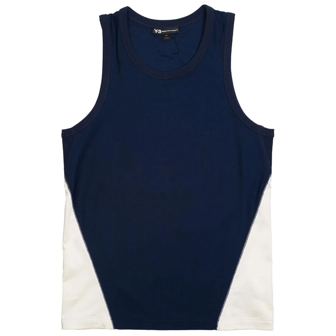 Adidas Y-3 x James Harden Men Sateen Mix Tank Top (navy / night indigo / champagne)