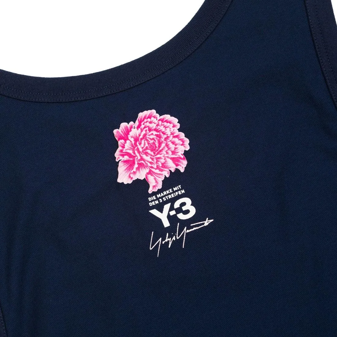 Adidas Y-3 x James Harden Men Sateen Mix Tank Top (navy / night indigo / champagne)