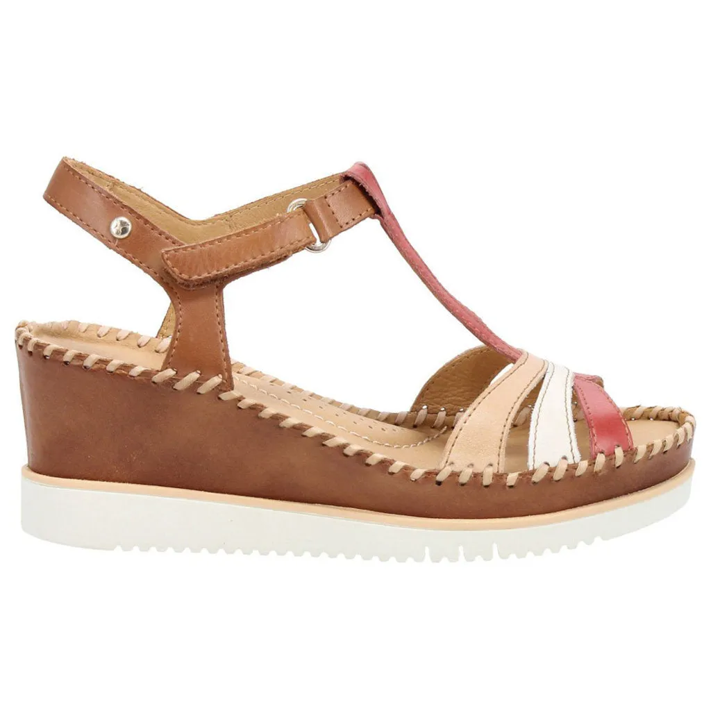 Aguadulce Leather Women's Wedge Sandals