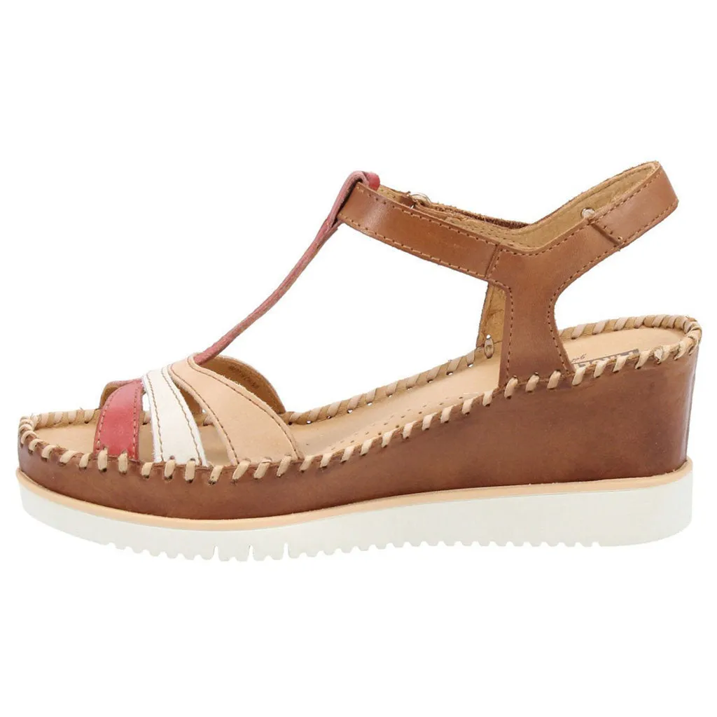 Aguadulce Leather Women's Wedge Sandals