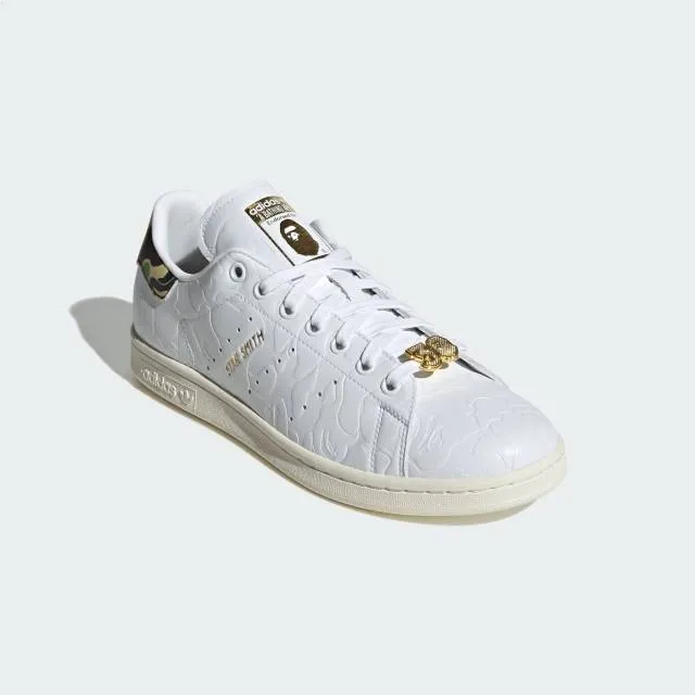 Bape x adidas stan smith (30th anniversary/ cloud white/ cloud white/ off white) men us 8-13 ig1115