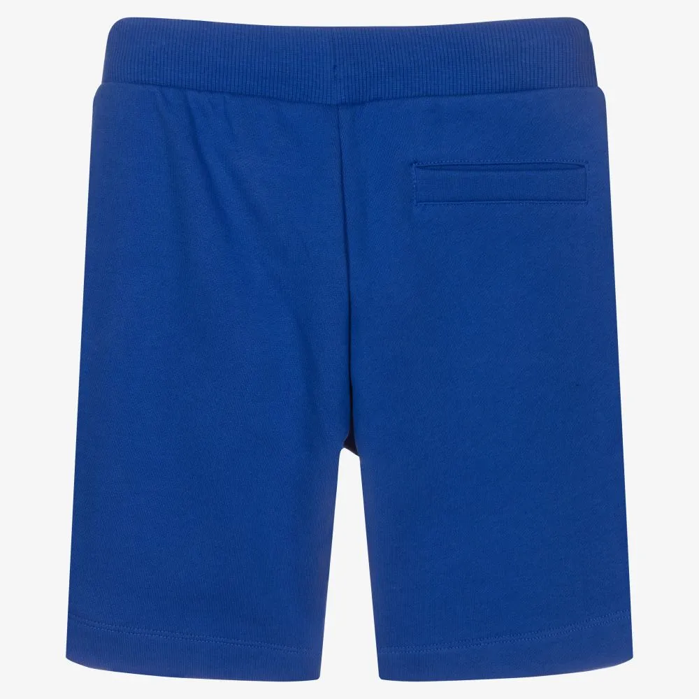 Boys Blue Cotton Shorts