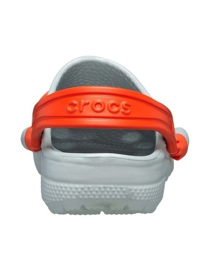 Classic Rocketship Clog Infant Beach Sandals in Grey