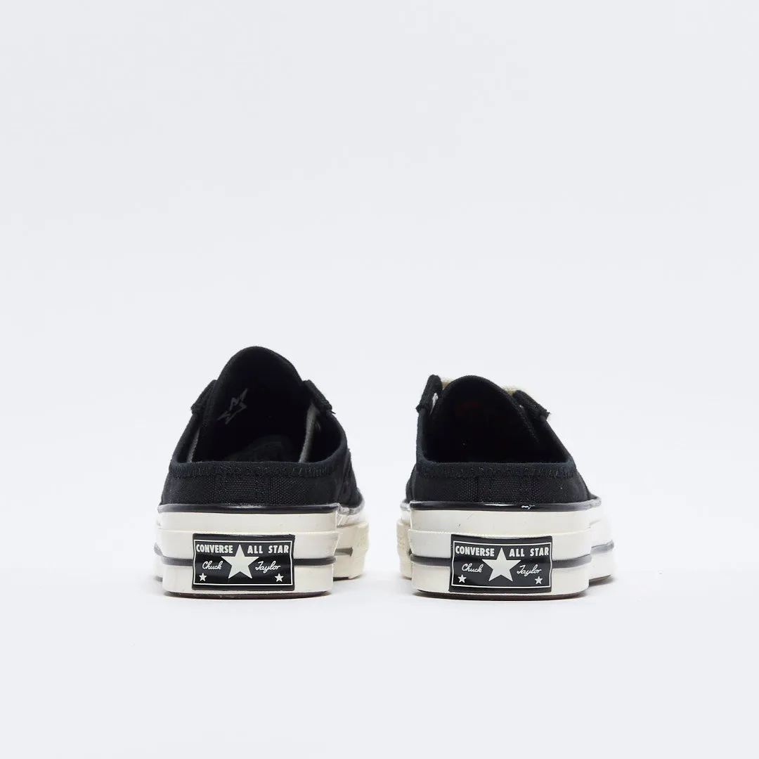 Converse - Chuck 70 Mule Slip (Black/Black/Egret)