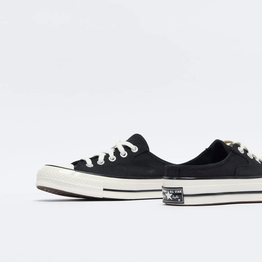 Converse - Chuck 70 Mule Slip (Black/Black/Egret)