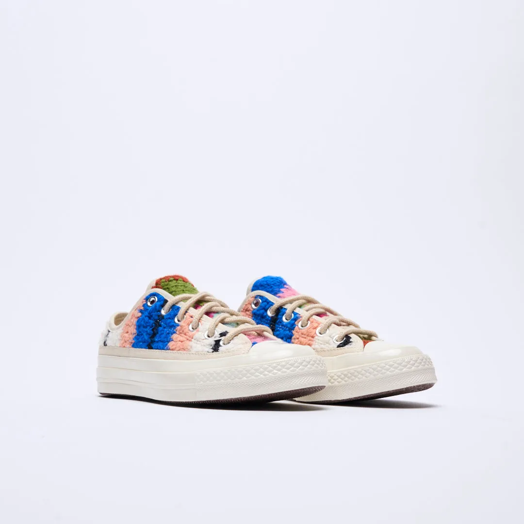 Converse - Chuck 70 OX Crochet pack (Egret/Black/Multi)