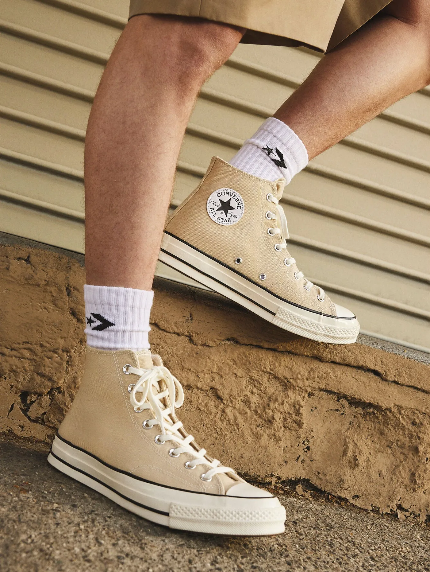 Converse Chuck Taylor All Star 1970s Hi Top Oat Milk/Egret/Black