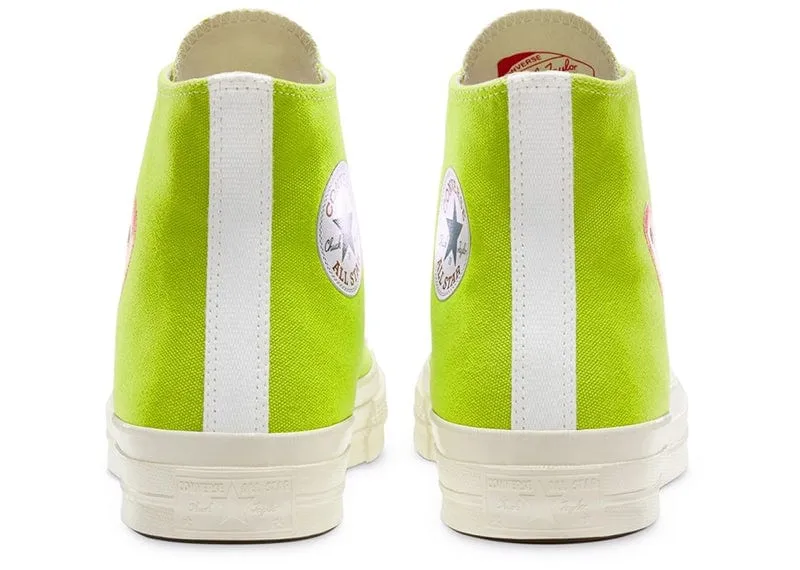 Converse Chuck Taylor All-Star 70 Hi Comme des Garcons Play Bright Green