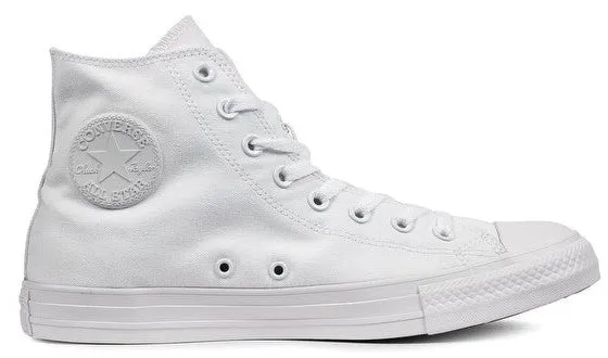 Converse Chuck Taylor All Star Hi White Monochrome