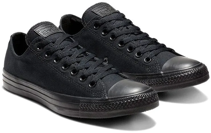 Converse Chuck Taylor All Star Low Top Wide Width Monochrome Black