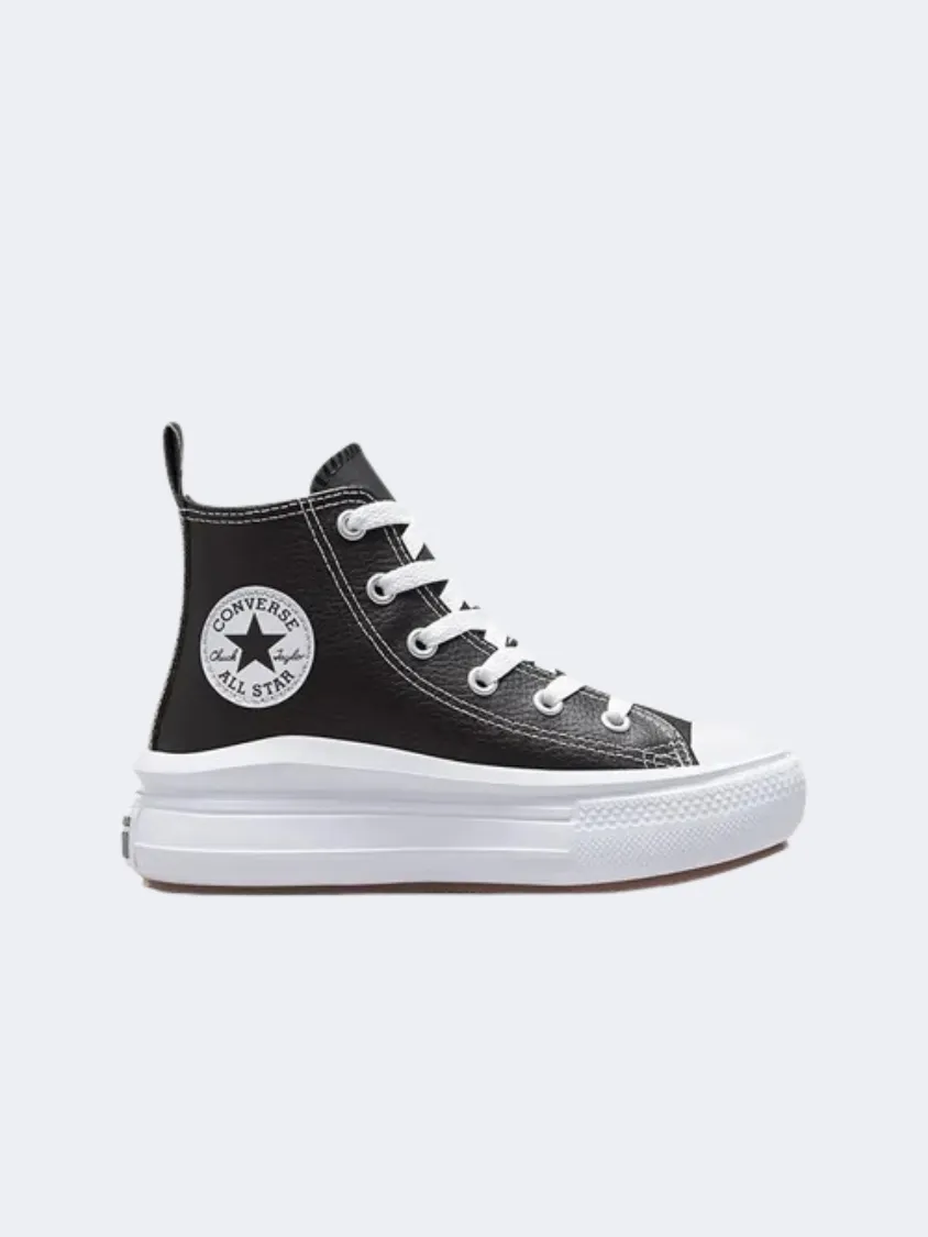 Converse Chuck Taylor All Star Move Ps-Girls Lifestyle Shoes Black/White